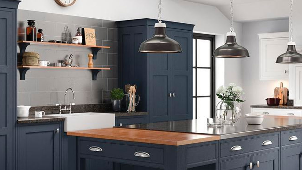 Combining Blue And Green Kitchens